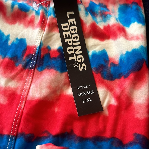 Set of 3 Girls Leggings Size S/M 5/6 L/XL 7/8 NWT - Picture 4 of 6